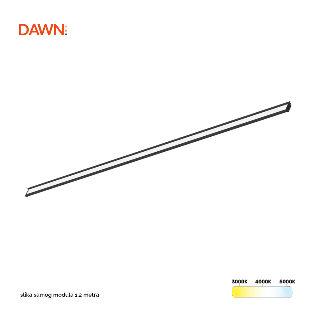 DAWN LED MODUL LT-T-020 1,2M CCT CRNA
