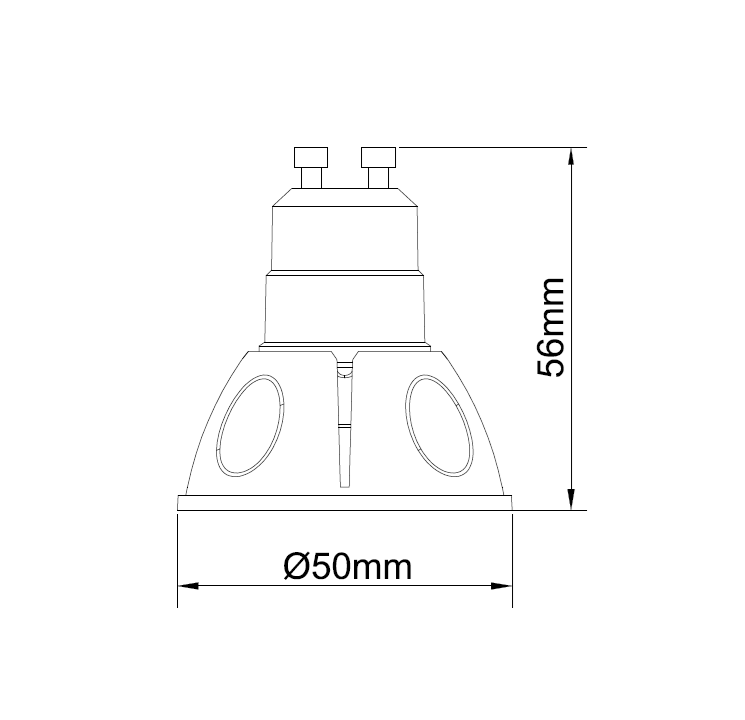 DAWN LED SIJALICA GU10 DIM 6.5W 3000K 520lm 36° PRO - Image 3