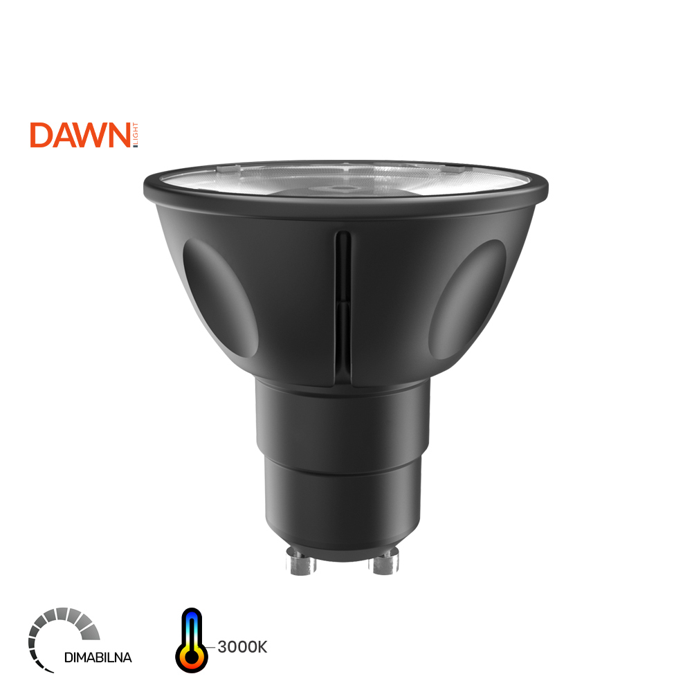 DAWN LED SIJALICA GU10 DIM 6.5W 3000K 520lm 36° PRO