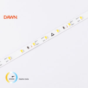DAWN LED TRAKA 24V 4.8W/m 6500K  IP20 (HL 2835-60-W, 5m, 8mm)