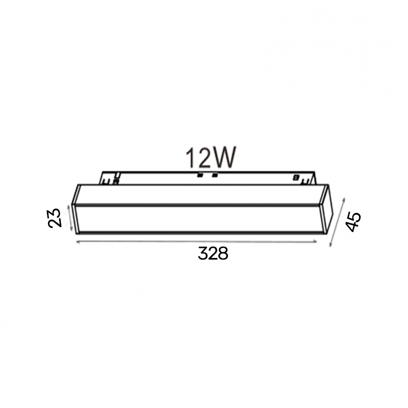 MAGNETIC SVETILJKA LED01-12W 3000K 120° 48V DC NEW - Image 6