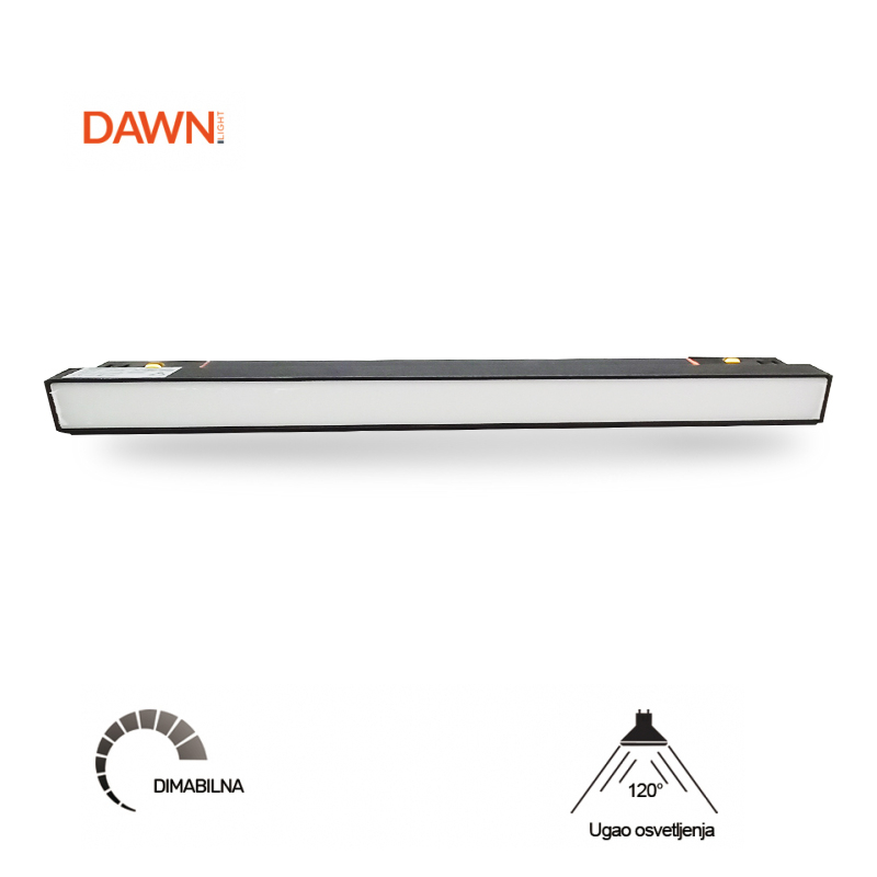 MAGNETIC SVETILJKA LED01-12W 3000K 120° 48V DC NEW