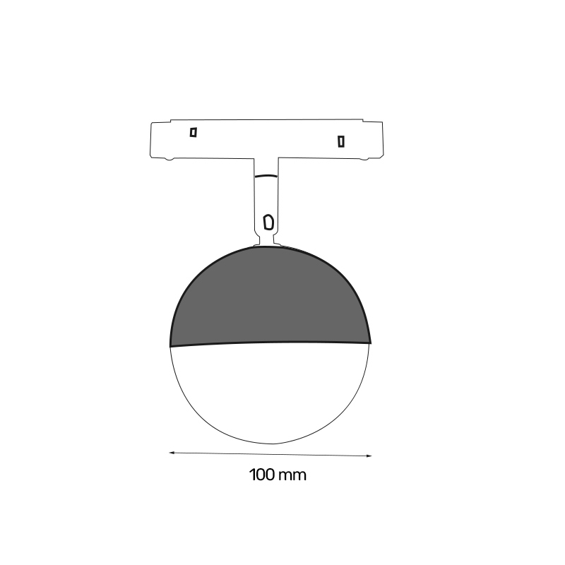 MAGNETIC SVETILJKA LED25-1-12W 3000K 120° 48V DC - Image 2