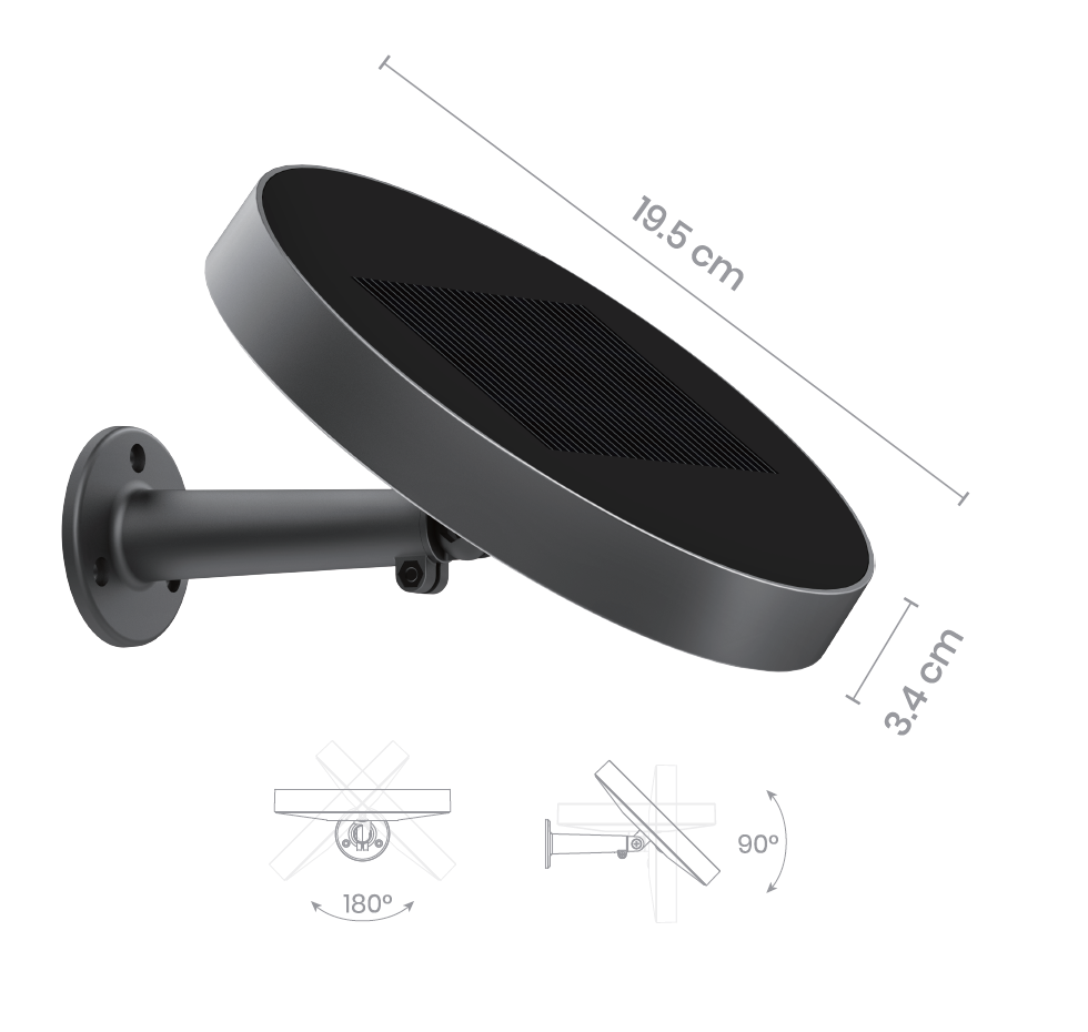 SOLARNA LED SVETILJKA ESL-76 6.25W 4000K IP54 - Image 7