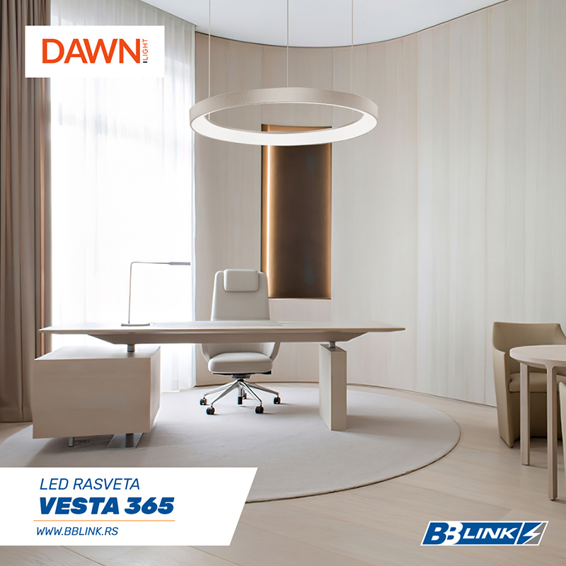 VESTA 365 VISILICA LED 60W 3000K BELA (Ø 780 mm) - Image 2